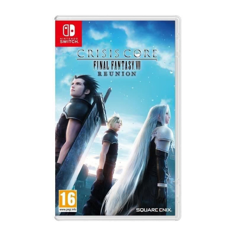 Square Enix Crisis Core Final Fantasy Vii Reunion Jeu Switch Unique