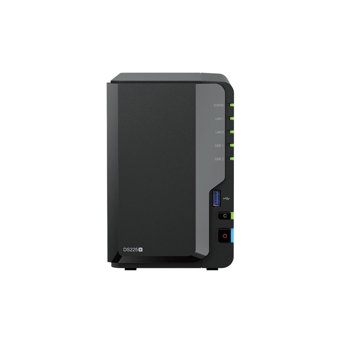 Synology Serveur Nas Ds225+ Noir Unique