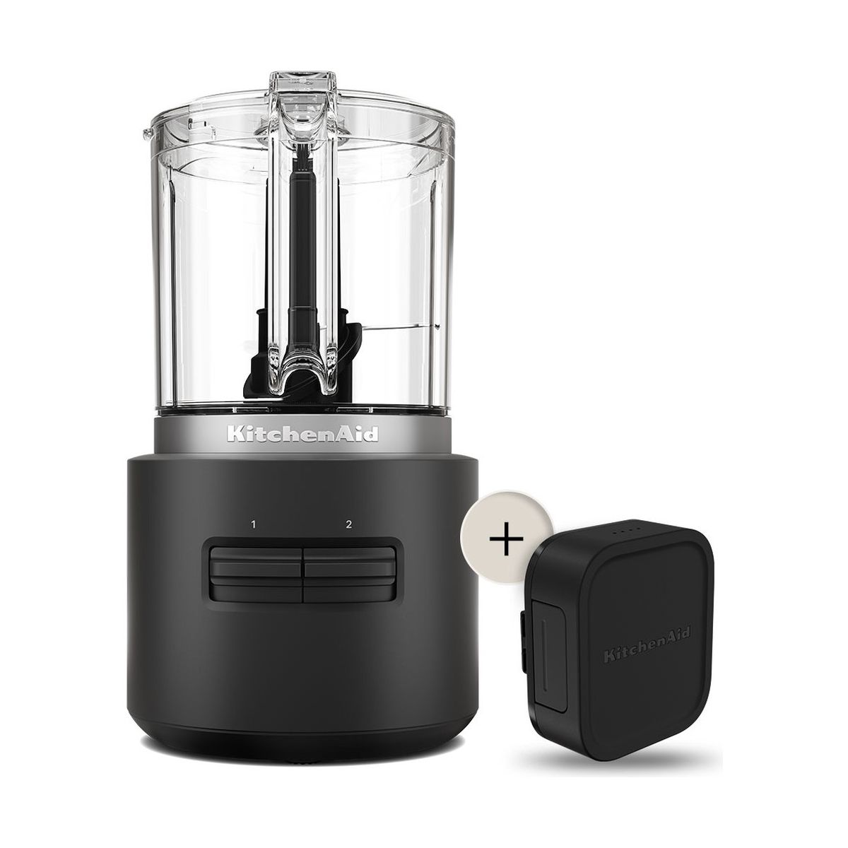 Kitchenaid Hachoir Go Sans Fil Avec Batterie 5Kfcr531bm Noir Unique