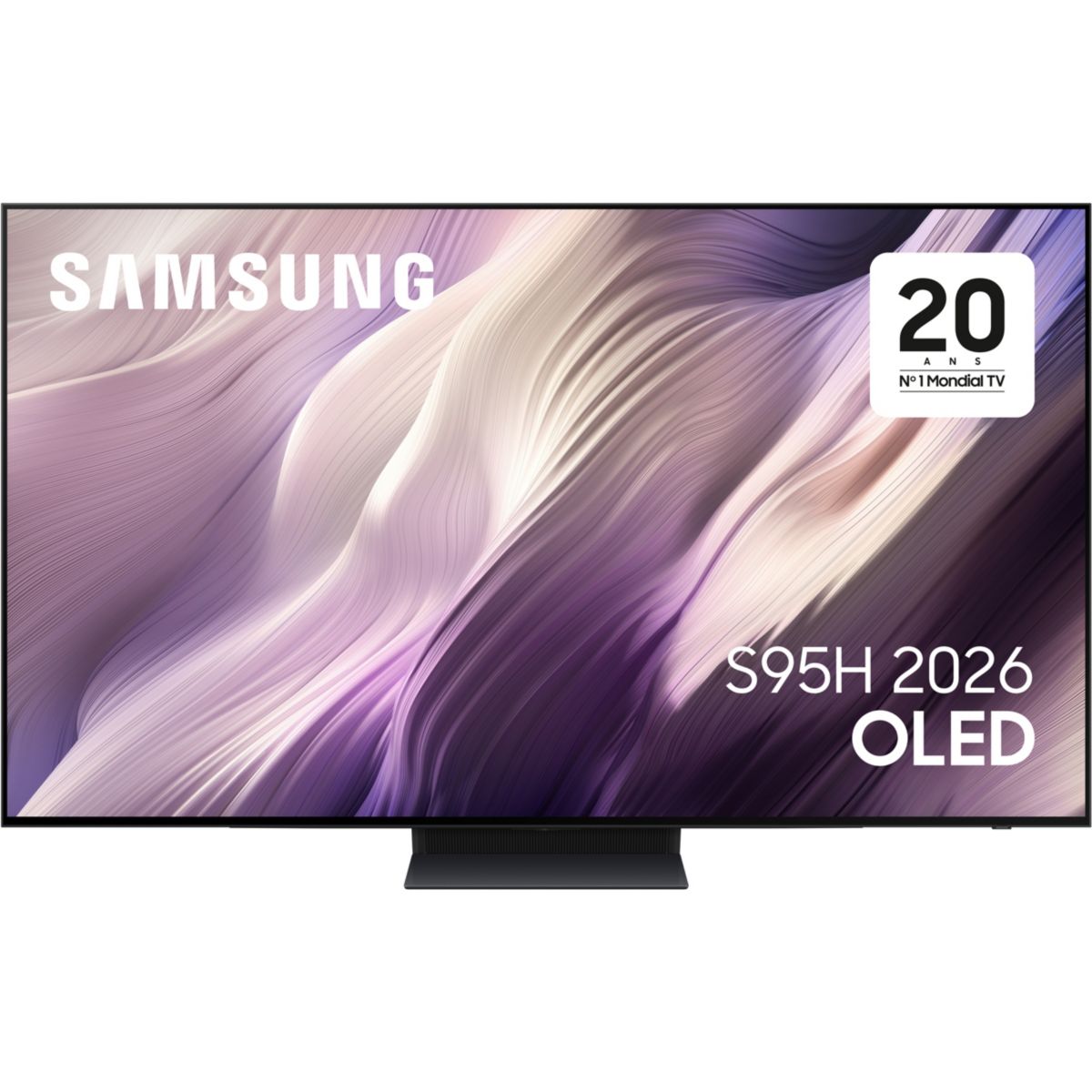 Samsung Tv Oled Tq48s95h (2026) 48" (120 Cm) 4K - Smart Tv Avec Ia, Sans Reflet, Boîtier Déporté (Câble Invisible) Noir Unique