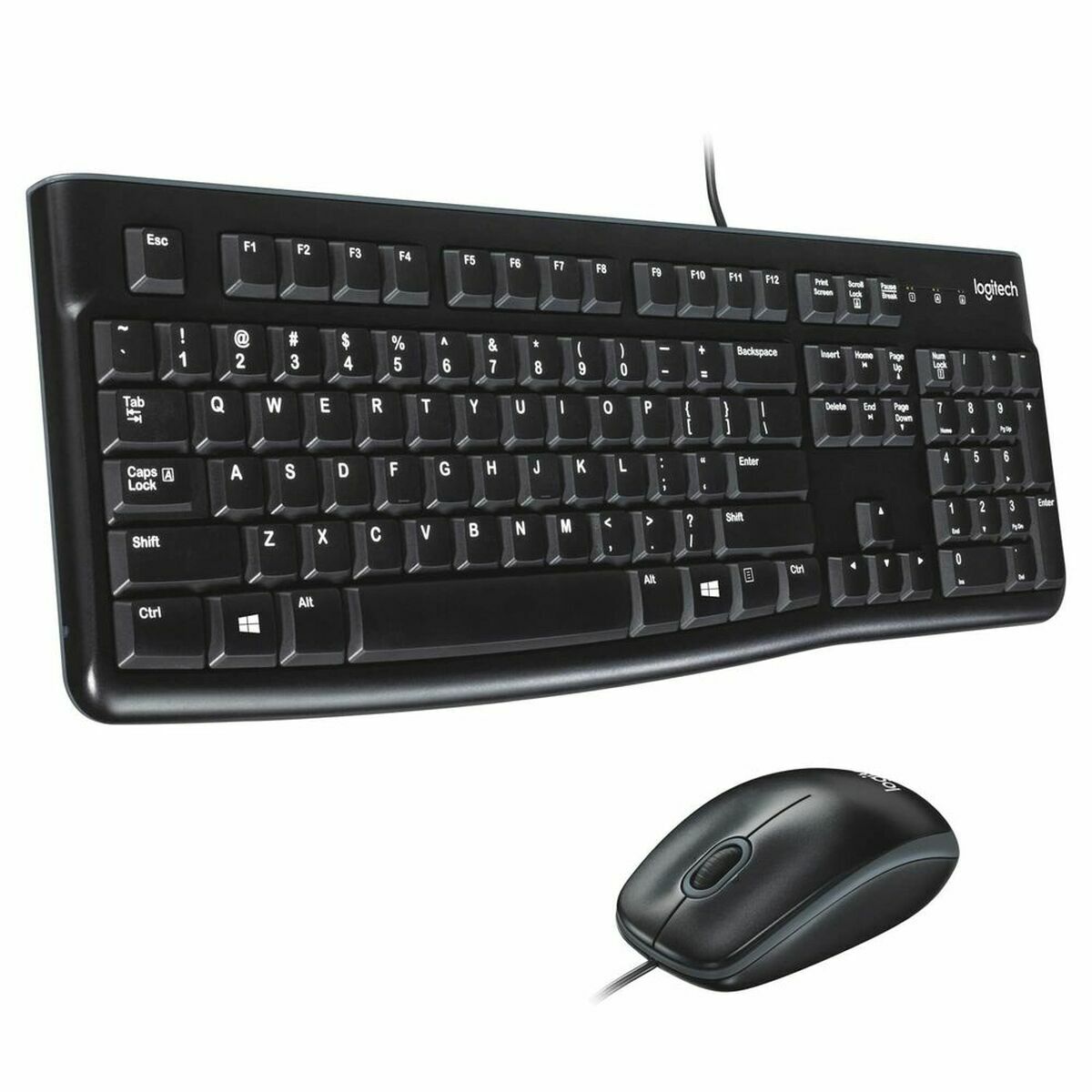 Logitech Clavier Desktop Mk120 Qwerty Portugais Noir Unique
