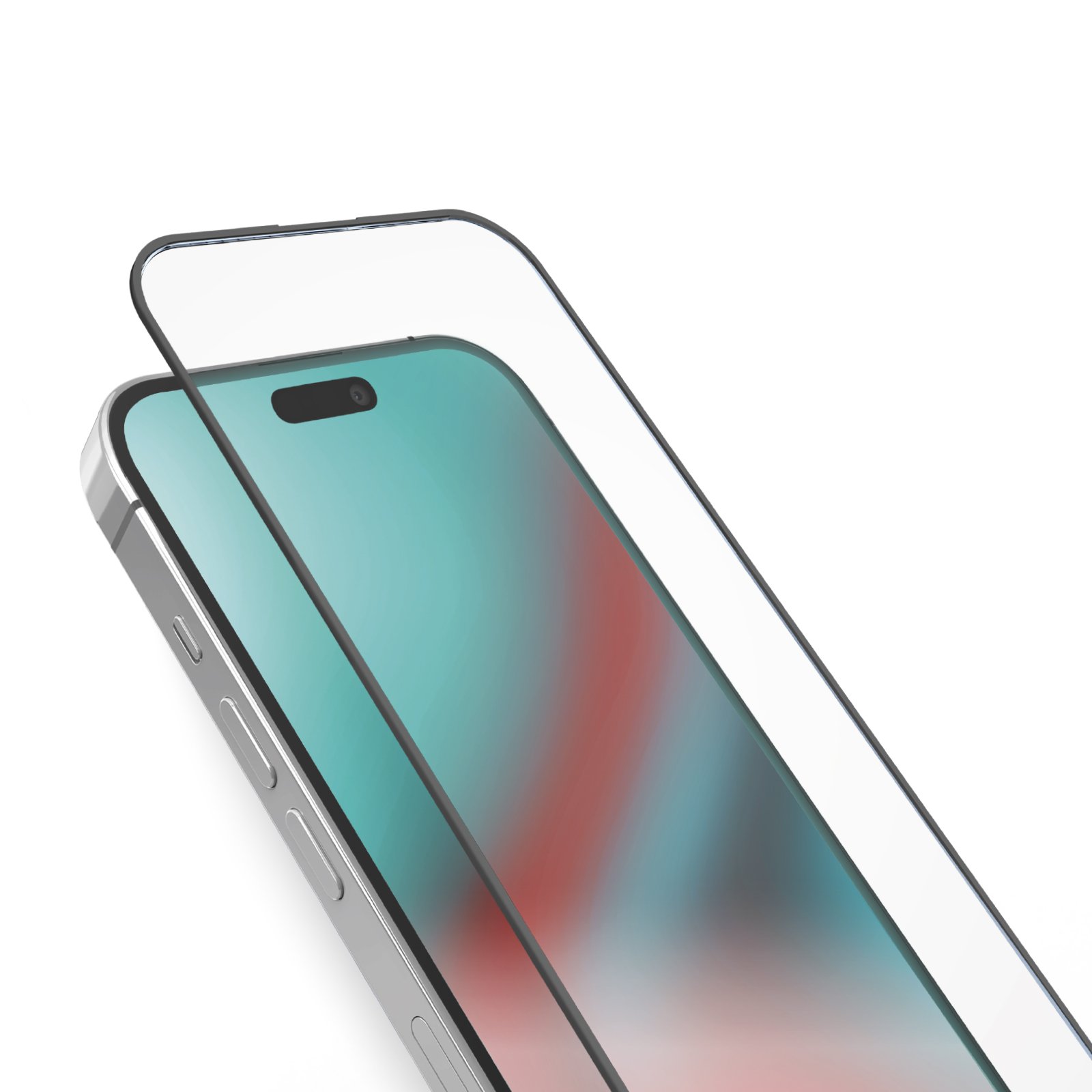 Sbs Protection Écran En Verre Pour Iphone 16 Pro Max Noir Unique