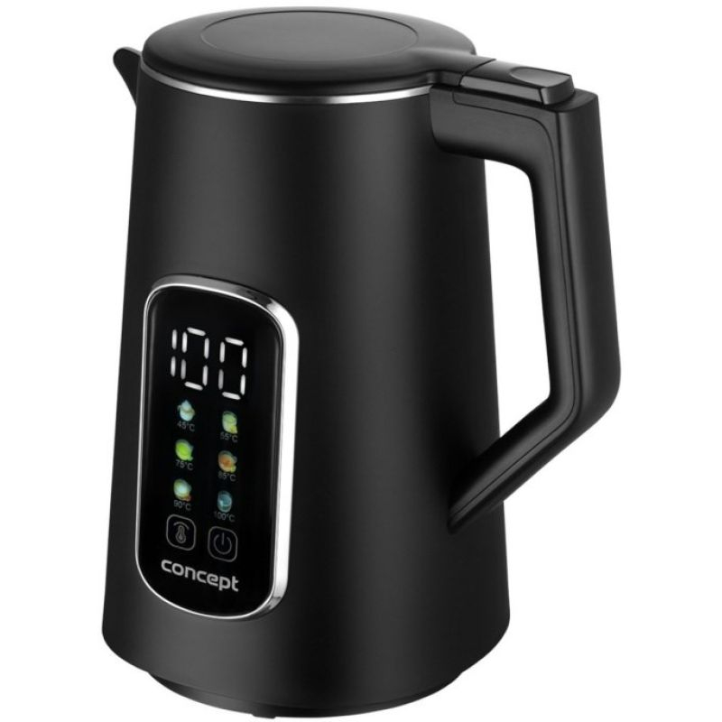 Concept Bouilloire Électrique Rk-3385 1,7 2200 W Noir Unique