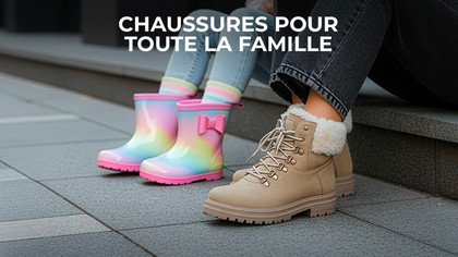 Calçado para toda a família