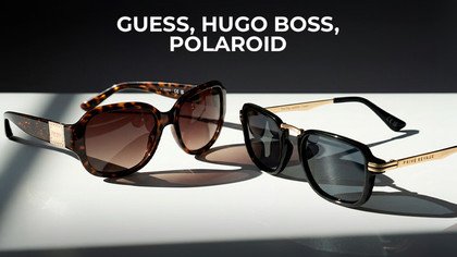 Guess, Hugo Boss, Polaroid & Autres Marques