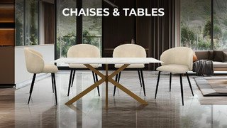 Chaises et Tables