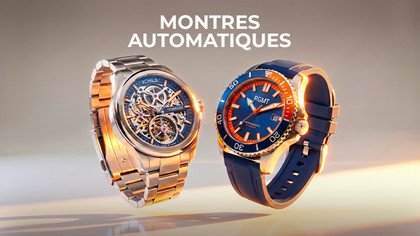 Montres automatiques et chronographes