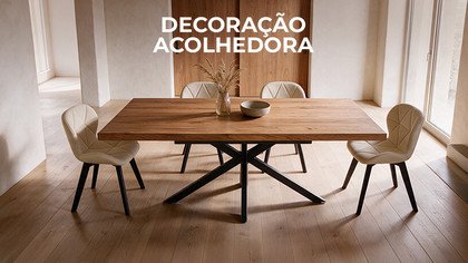 Decoração acolhedora