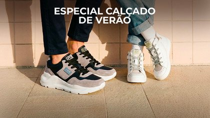 Especial calçado de verão