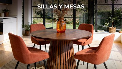 Sillas y mesas