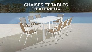 Chaises Et Tables D'Exterieur