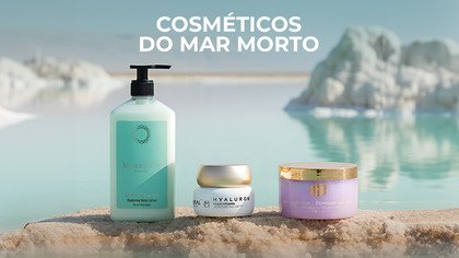 Cosméticos do mar morto