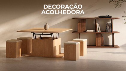 Decoração acolhedora