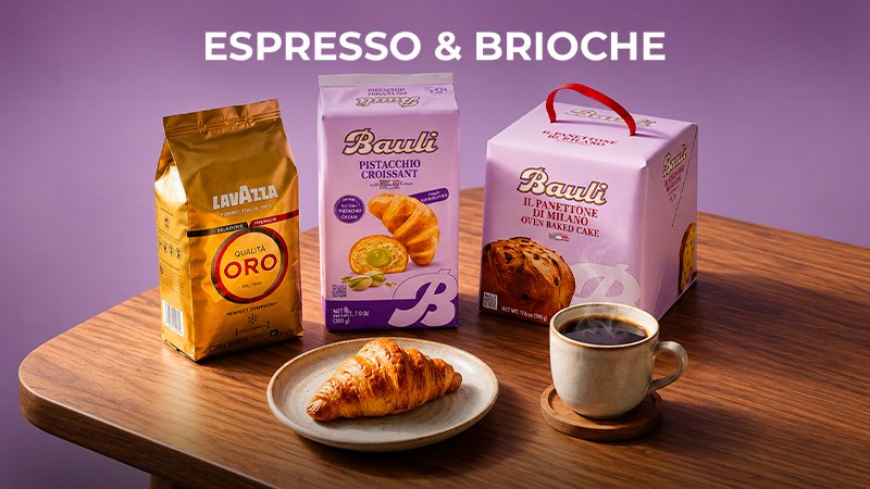 PETIT DEJEUNER À L'ITALIENNE