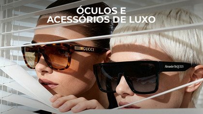 Óculos e acessórios de luxo