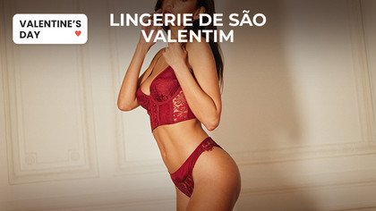 Lingerie de São Valentim