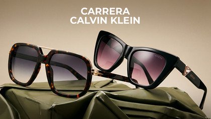 Carrera, calvin klein & other brands