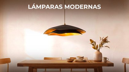 Lámparas modernas