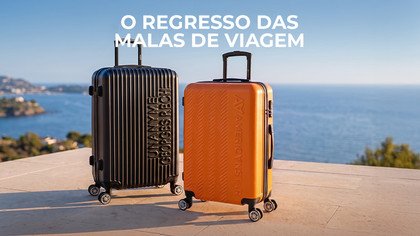Regresso das malas de viagem