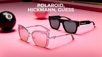 Polaroid, Hickmann y Guess