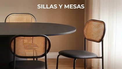 Sillas y mesas