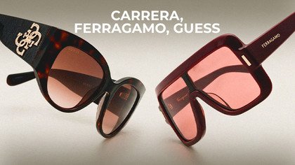 Carrera, Ferragamo, Guess & Andere Merken