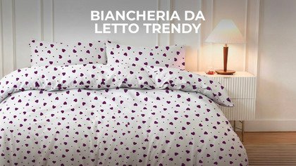 Biancheria da letto trendy