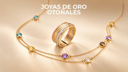 Joyas de oro otoñales