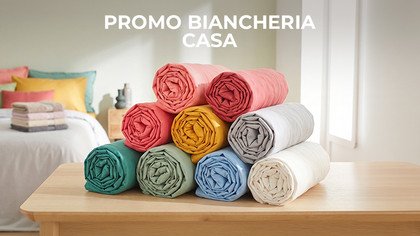 Promo biancheria casa