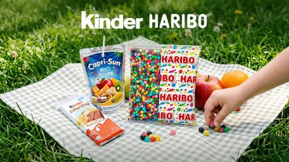 Kinder, Haribo, confiseries