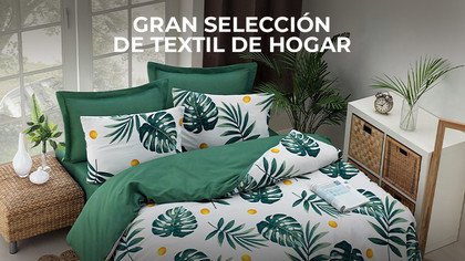 Gran selección de textil de hogar
