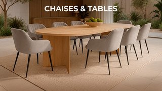 Chaises Et Tables