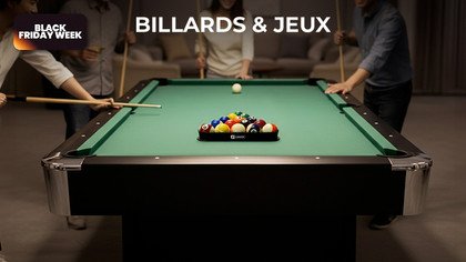 Billards et tables de jeux