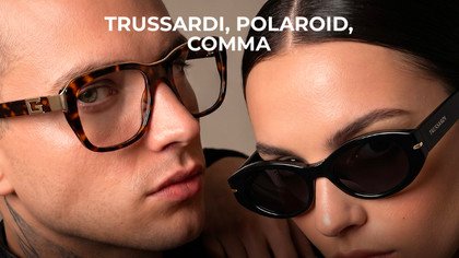 Trussardi, Polaroid, Comma y otras marcas