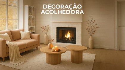 Decoração acolhedora