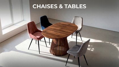 Sillas y mesas