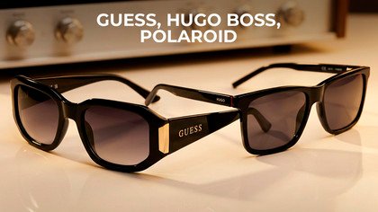 Guess, Hugo Boss, Polaroid