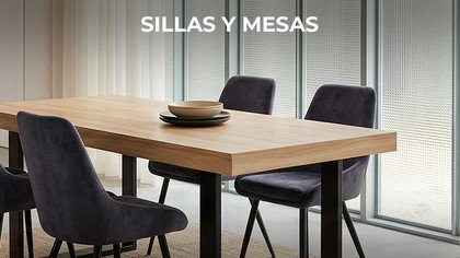 Sillas y mesas