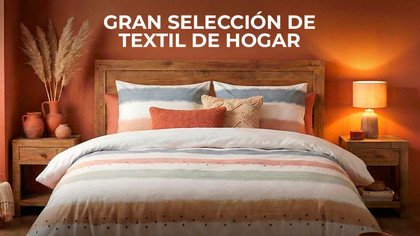 Gran selección de textil de hogar