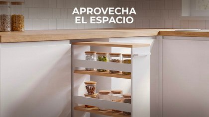 Aprovecha el espacio