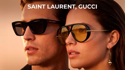 Saint Laurent, Gucci 