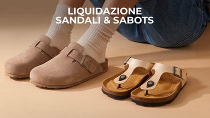 Liquidazione sandali & sabot