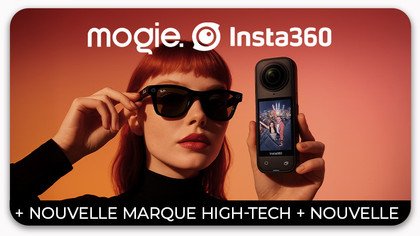 Insta 360 - lunette connectée, bague connectée et caméras