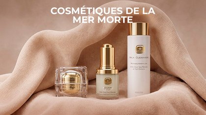 Cosmétiques de la mer morte