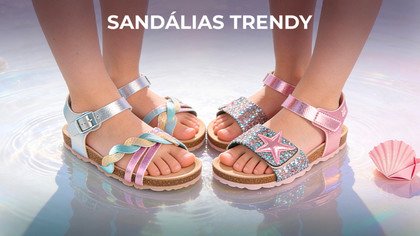 Sandálias trendy