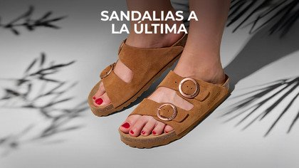 Sandalias a la última