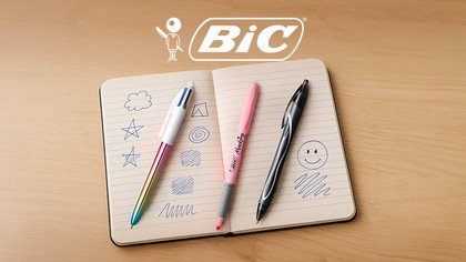 Bic + rockettbook