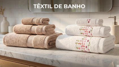 Têxtil de banho