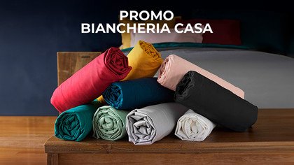 Promo biancheria casa