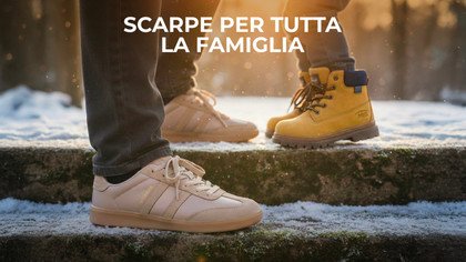 Scarpe per tutta la famiglia